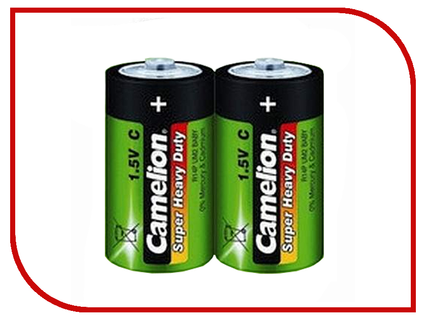  C - Camelion Green R14 R14P-BP2G (2 )