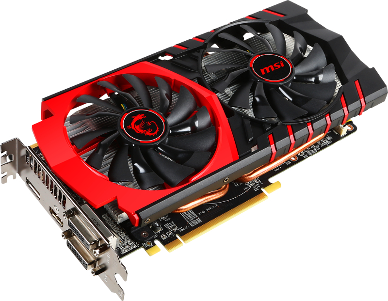 MSI Radeon R7 370 1070Mhz PCI-E 3.0 4096Mb 5700Mhz 256 bit 2xDVI HDMI HDCP R7 370 GAMING 4G / V305-30S