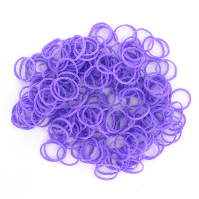 DIY - Набор для творчества DIY Loom Bands 200 шт K-100-1 Purple