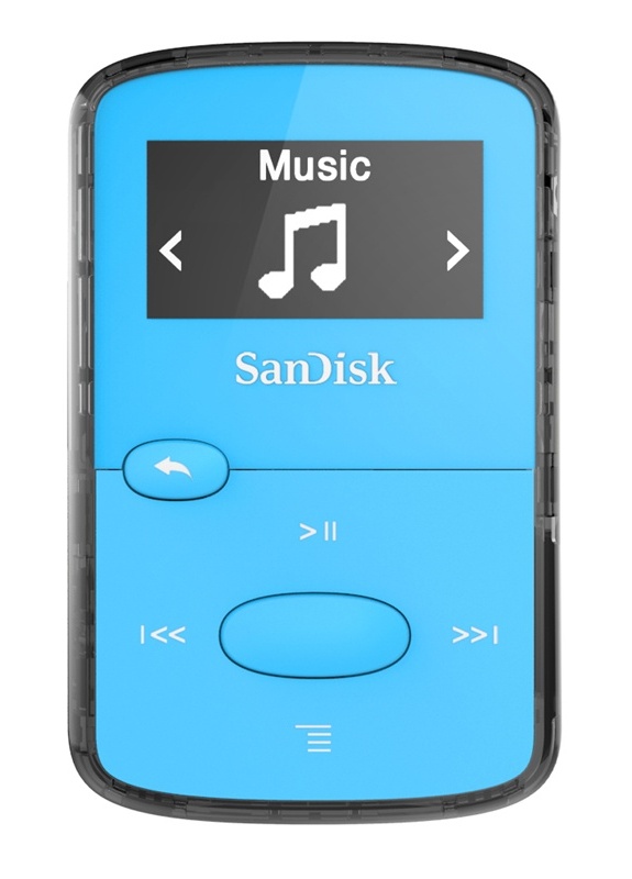 SanDisk Плеер SanDisk Sansa Clip Jam - 8Gb Blue SDMX26-008G-G46B
