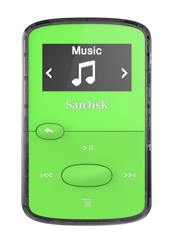 SanDisk Плеер SanDisk Sansa Clip Jam - 8Gb Green SDMX26-008G-G46G