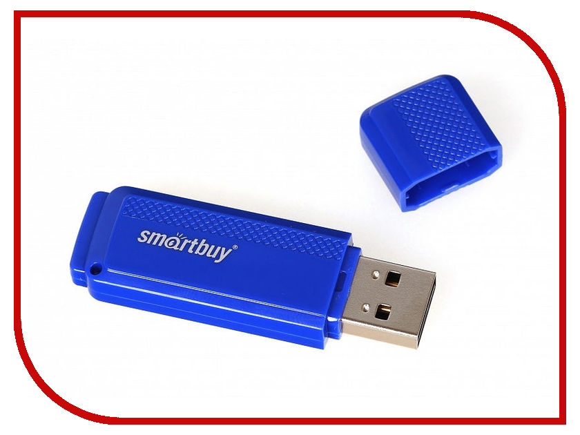 USB Flash Drive 16Gb - SmartBuy Dock Blue SB16GBDK-B