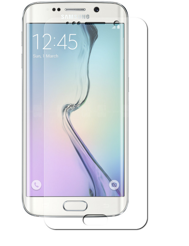 LuxCase Аксессуар Защитная пленка Samsung Galaxy S6 Edge Front&Back LuxCase антибликовая 52533