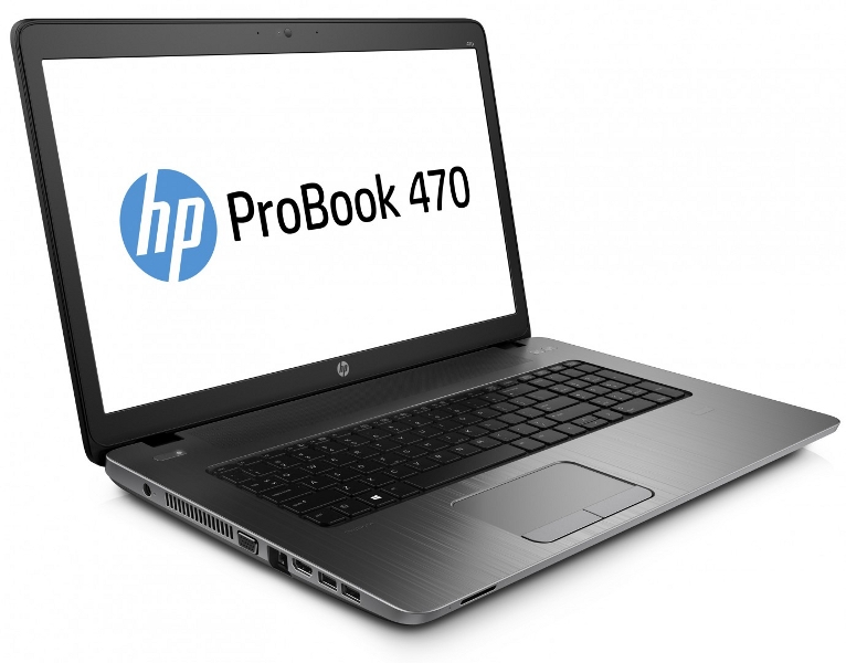 Hewlett-Packard Ноутбук HP ProBook 470 G2 Metallic Grey K9K04EA Intel Core i7-5500U 2.4 GHz/8192Mb/1000Gb/DVD-RW/AMD Radeon R5 M255 2048Mb/Wi-Fi/Bluetooth/Cam/17.3/1600x900/DOS