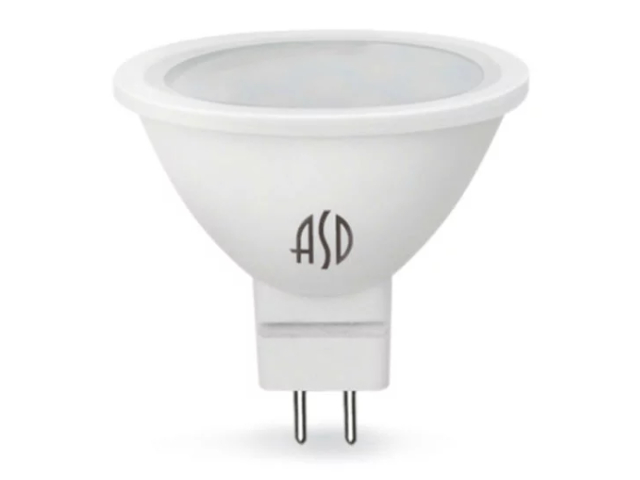  Лампочка ASD LED-JCDR-Standard 3W 4000К 160-260V GU5.3 4690612001418