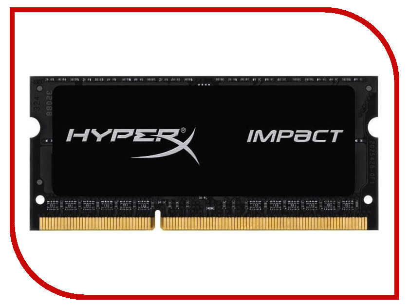   Kingston HyperX Impact DDR3L SO-DIMM 2133MHz PC3-17000 CL11 - 8Gb HX321LS11IB2 / 8