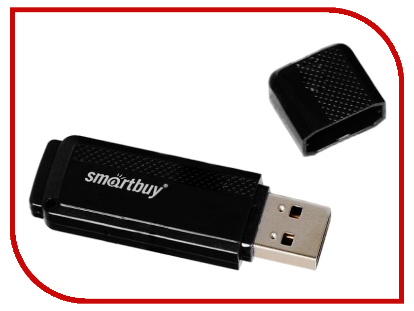 USB Flash Drive 64Gb - SmartBuy Dock Black SB64GBDK-K3