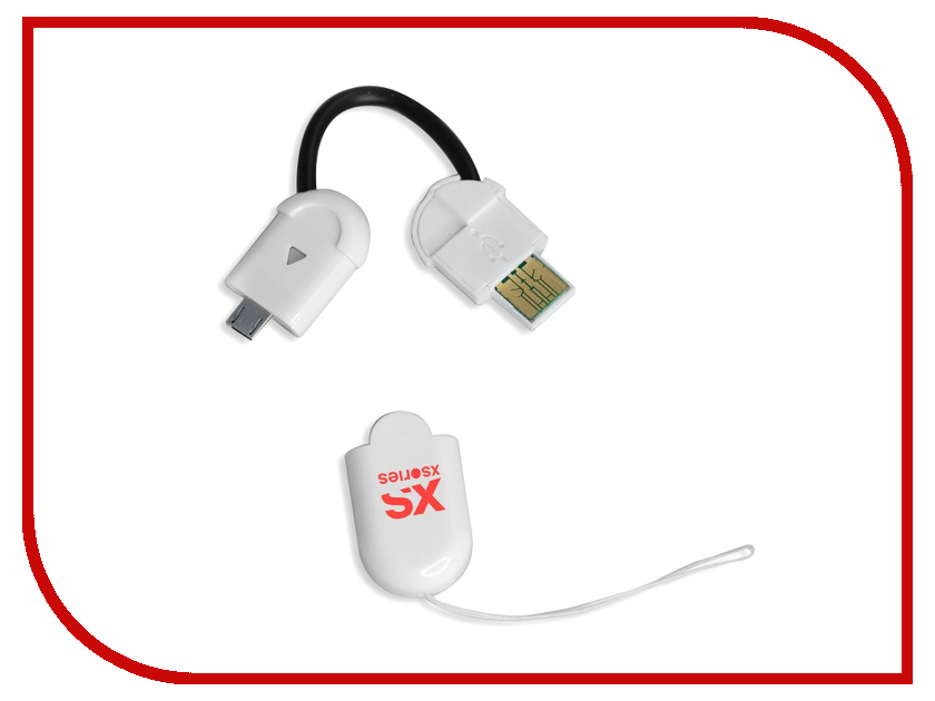  Xsories USB - Micro USB White XKEWHI