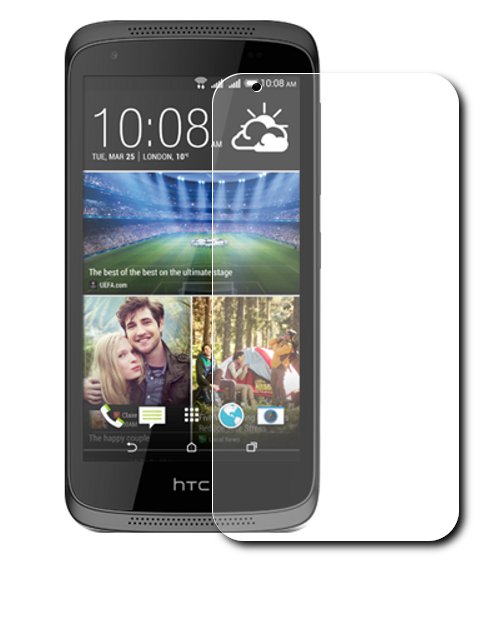 LuxCase Аксессуар Защитная пленка HTC Desire 526G LuxCase суперпрозрачная 53112