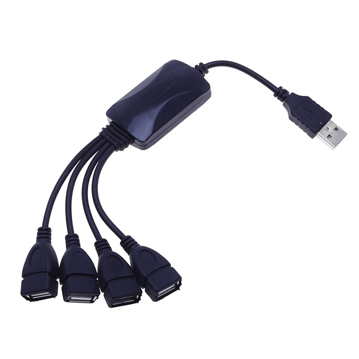  Хаб USB Luazon G-731 4-ports 606706