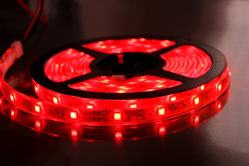 ASD - Светодиодная лента ASD LS 35R-60/33 60LED 4.8W/m 12В 5m IP33 Red 4690612002385