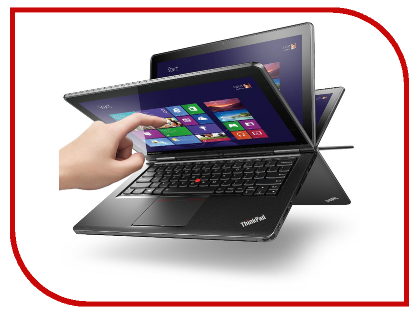  Lenovo ThinkPad Yoga 12 20DL003DRT (Intel Core i5-5200U 2.2 GHz / 8192Mb / 240Gb SSD / No ODD / Intel HD Graphics 5500 / Wi-Fi / Bluetooth / Cam / 12.5 / 1920x1080 / Touchscreen / Windows 8.1 64-bit) 301694