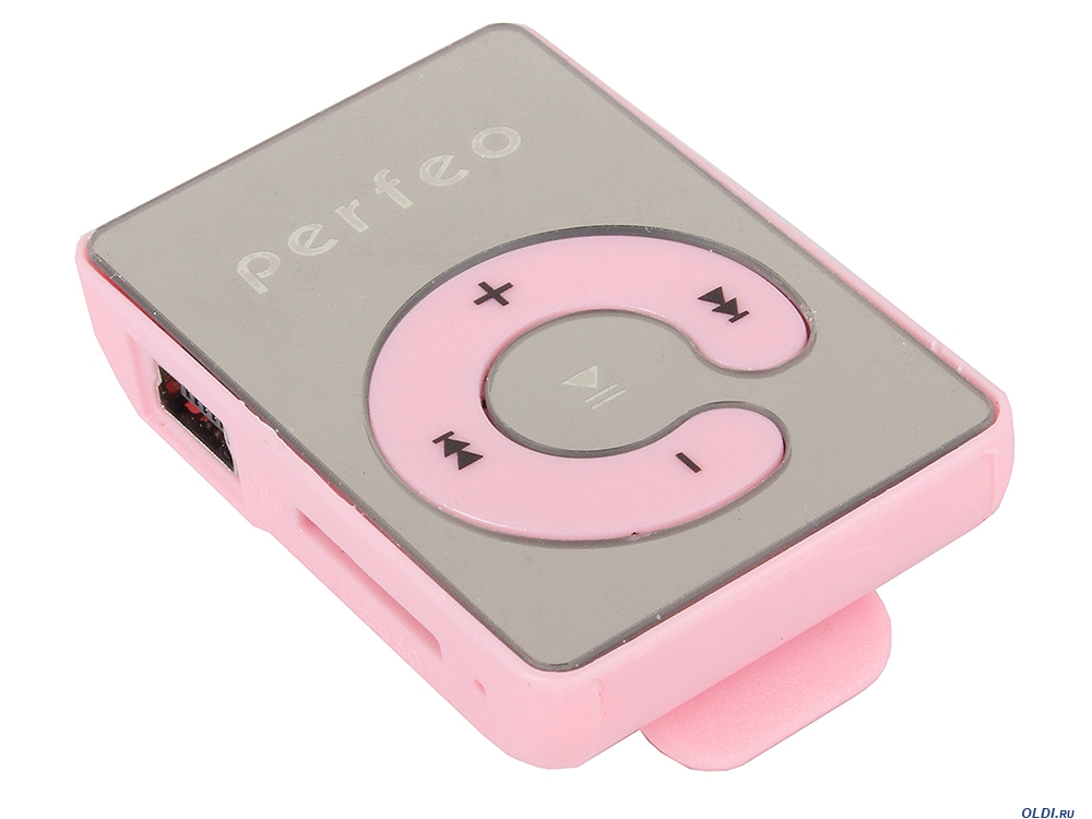 Perfeo Плеер Perfeo Music Clip Color VI-M003 Pink