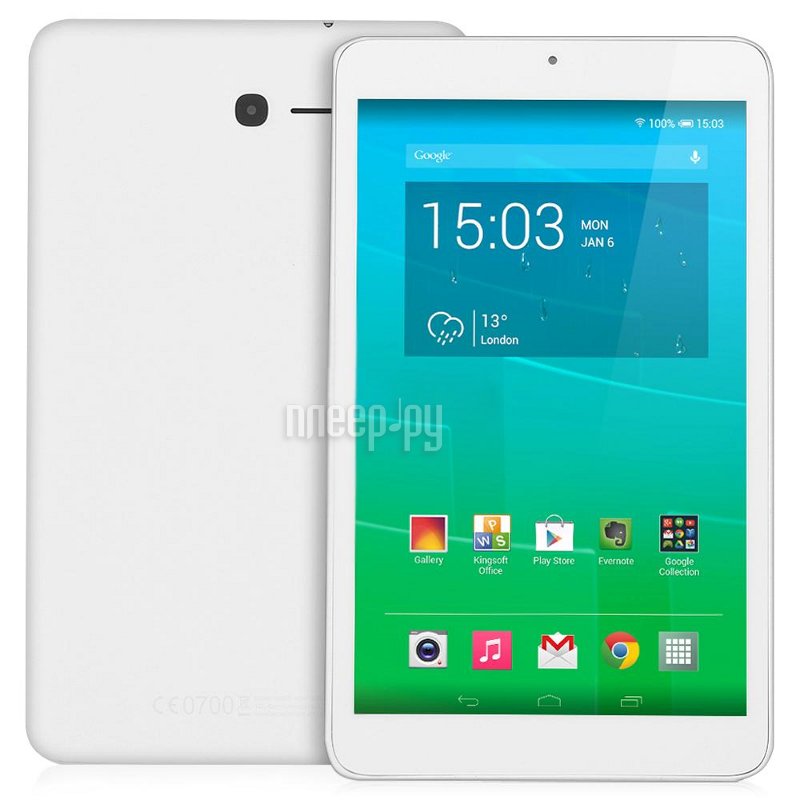  Alcatel OneTouch 9005X PIXI 8 Full White MediaTek MT8312 1.3 GHz/4Gb/Wi-Fi/3G/Bluetooth/GPS/Cam/8.0/1280x800/Android<br>