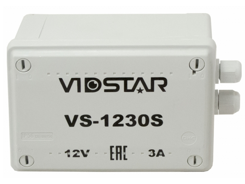 VidStar - Аксессуар VidStar VS-1230S бесперебойный источник питания