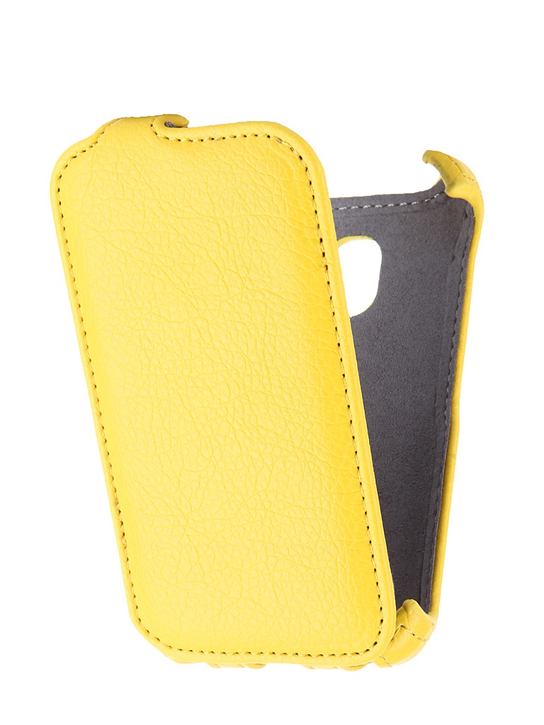  Аксессуар Чехол Alcatel One Touch Pixi 3 4009D Gecko Yellow GG-F-ALC4009D-YEL
