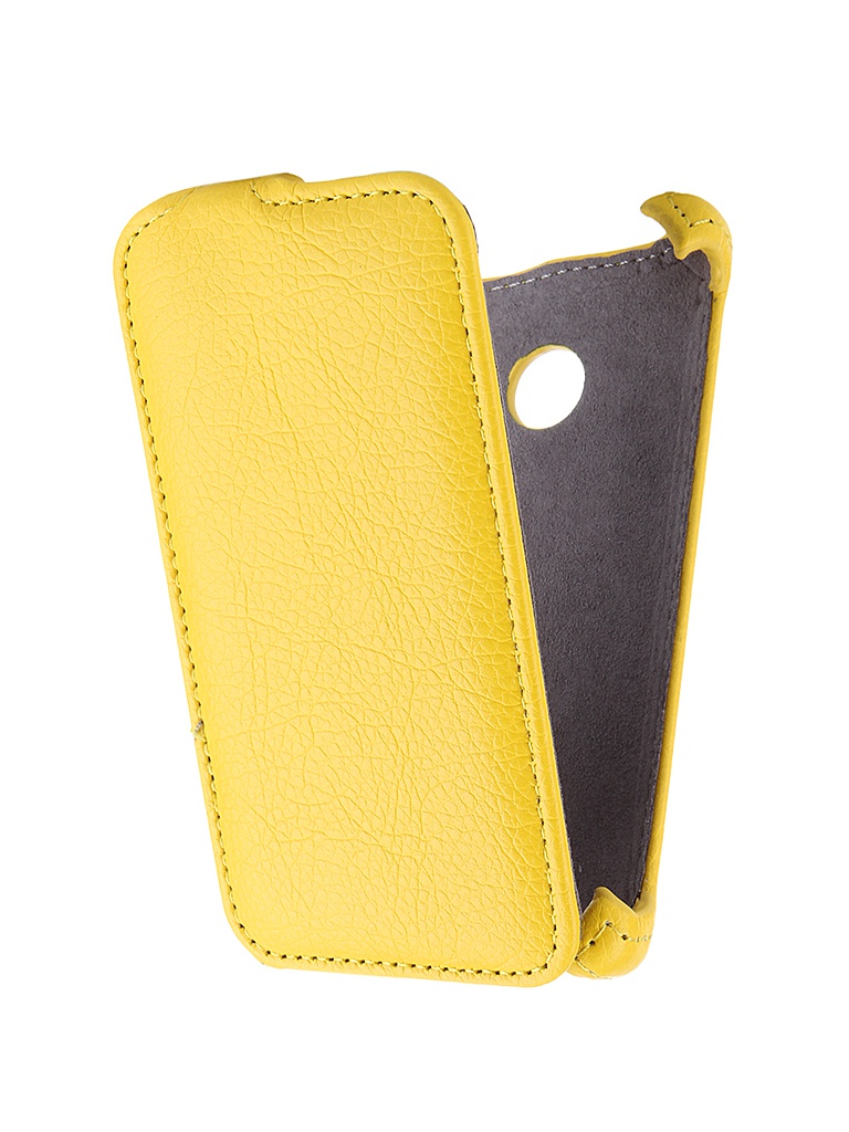  Аксессуар Чехол Microsoft Lumia 435 Gecko Yellow GG-F-MICL435-YEL