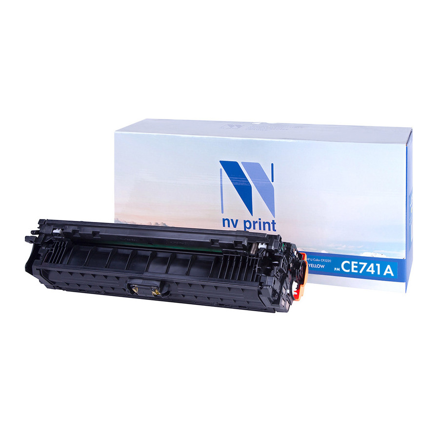  Картридж NV Print CE741A Cyan для HP LJ CP5225
