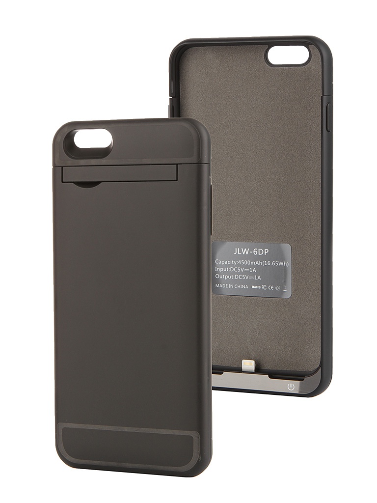 Аксессуар Чехол-аккумулятор Ainy 4500 mAh для iPhone 6 Plus Black
