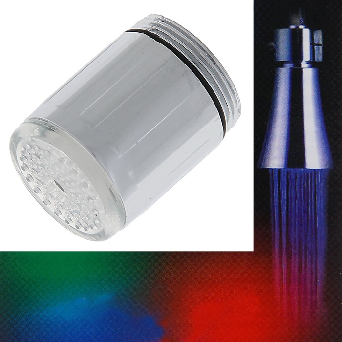  Аксессуар Luazon LED RGB NK-010 913420 насадка на кран