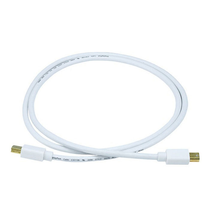  Аксессуар Monoprice Mini DisplayPort to Mini DisplayPor 90cm White 5990