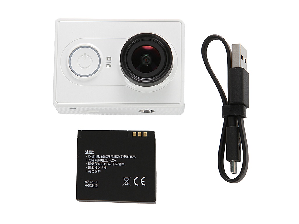  Экшн-камера Xiaomi Yi Action Camera Basic Edition White