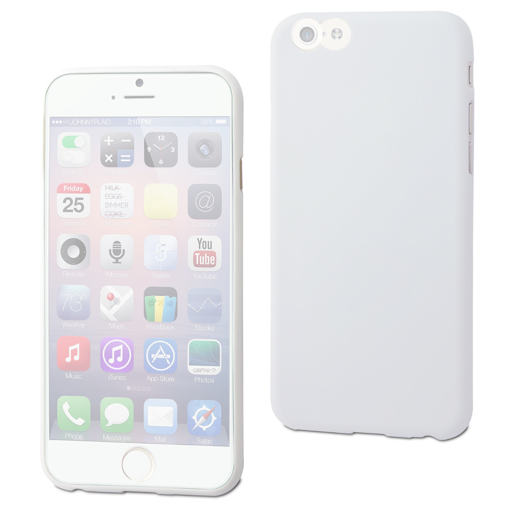 Muvit Аксессуар Чехол Muvit Thingel Case для APPLE iPhone 6 White MUSKI0322