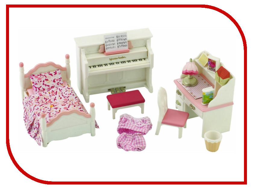 Игровой набор Sylvanian Families Детская комната White-Pink 2953 / 5032