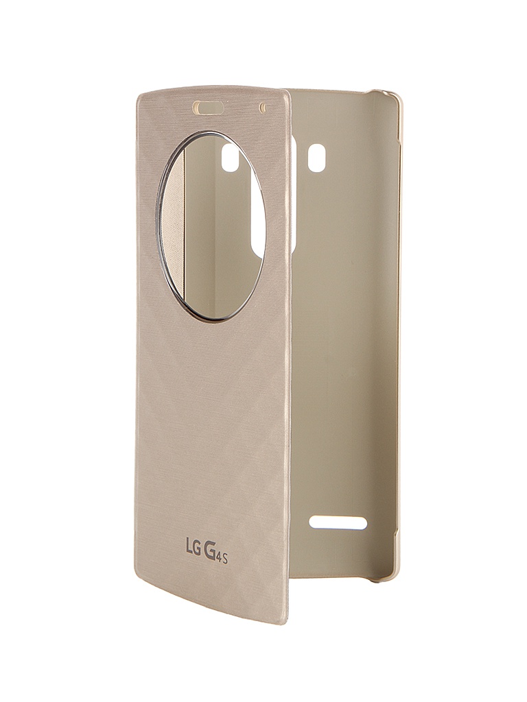 LG Аксессуар Чехол LG G4s H736 QuickCircle Gold LG-CFV-110.AGRAGD