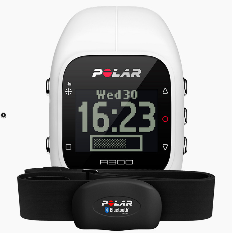 Пульсометр Polar A300 HR White