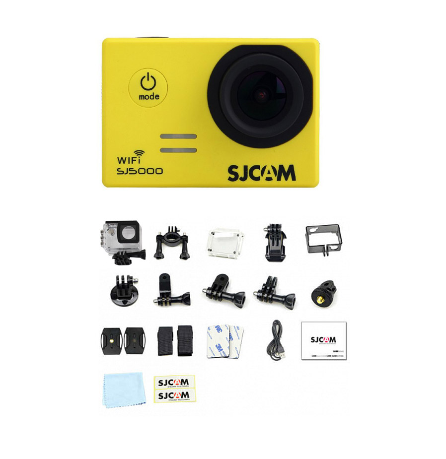  Экшн-камера SJCAM SJ5000 WiFi Yellow