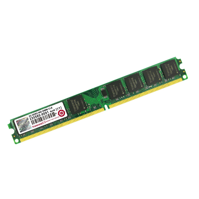 Transcend PC2-6400 DIMM DDR2 800MHz - 2Gb JM800QLU-2G