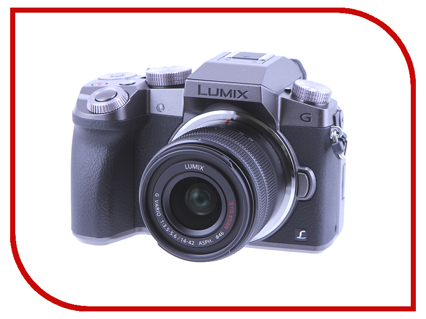 фото Фотоаппарат Panasonic DMC-G7 Lumix Kit 14-42 mm f/3.5-5.6 Silver