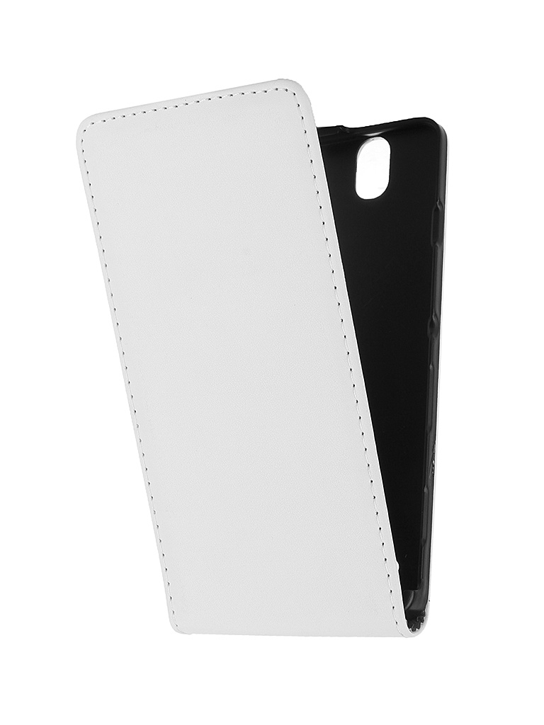  Аксессуар Чехол-флип Sony Xperia C4 BROSCO White C4-FLIP-WHITE