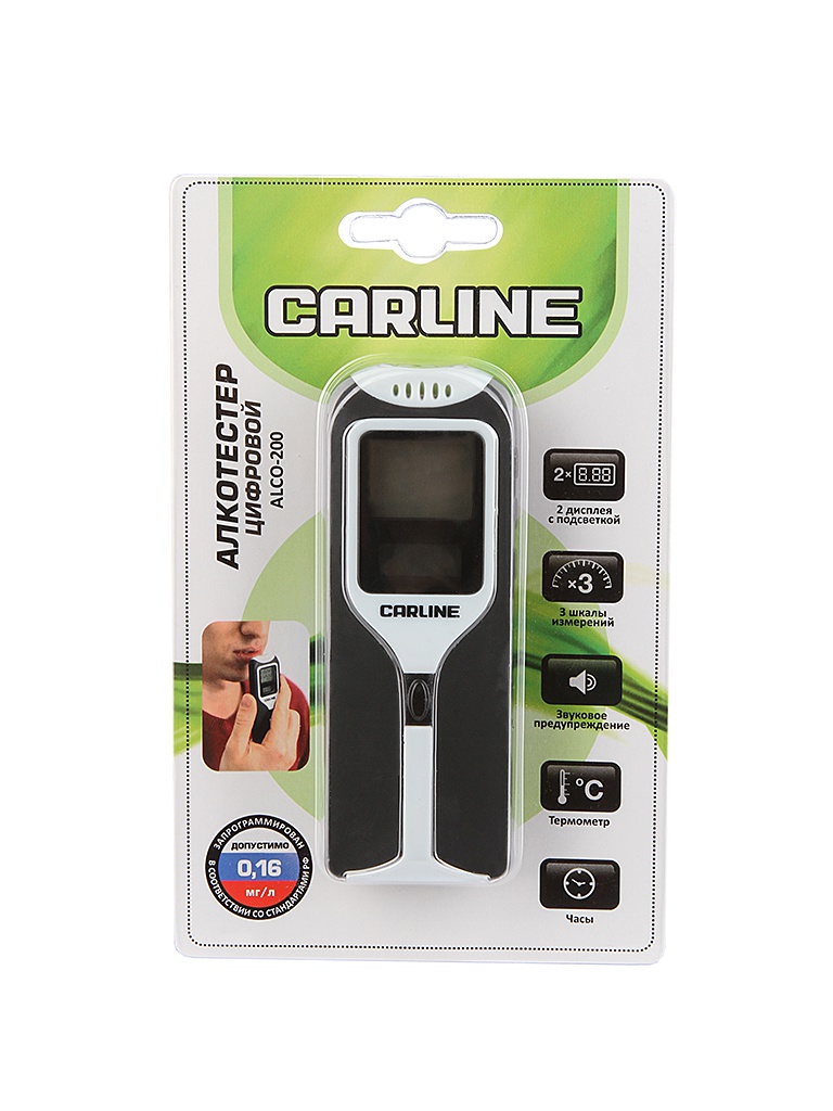CARLINE - Алкотестер CARLINE ALCO-200