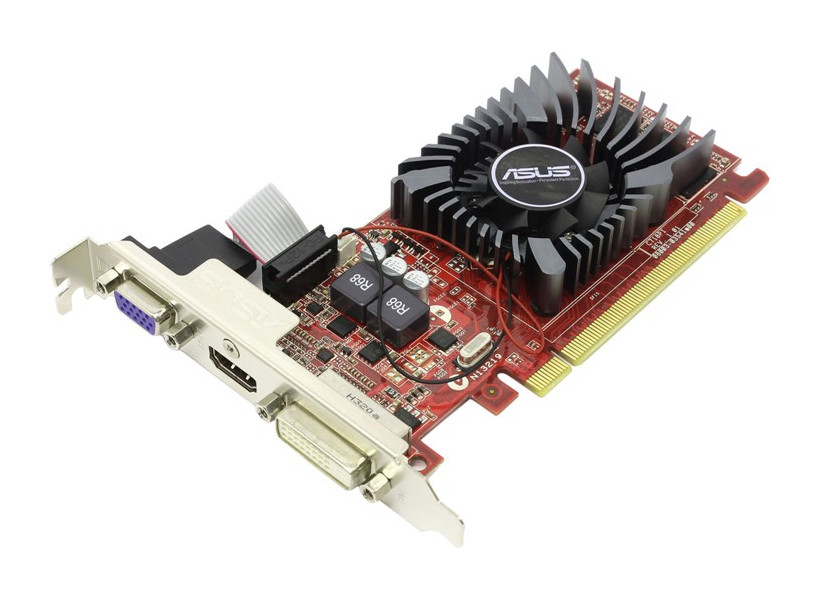 Asus Radeon R7 240 770Mhz PCI-E 3.0 4096Mb 1800Mhz 128 bit DVI HDMI HDCP R7240-OC-4GD3-L