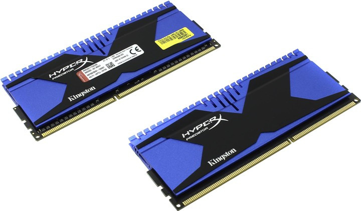 Kingston HyperX Predator PC3-21300 DIMM DDR3 2666MHz CL11 - 8Gb KIT (2x4Gb) HX326C11T2K2/8
