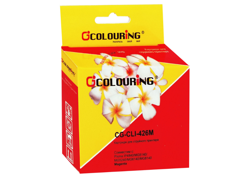  Картридж Colouring CG-CLI-426M Magenta для Canon IP4840/MG5140/MG5240/MG6140/MG8140