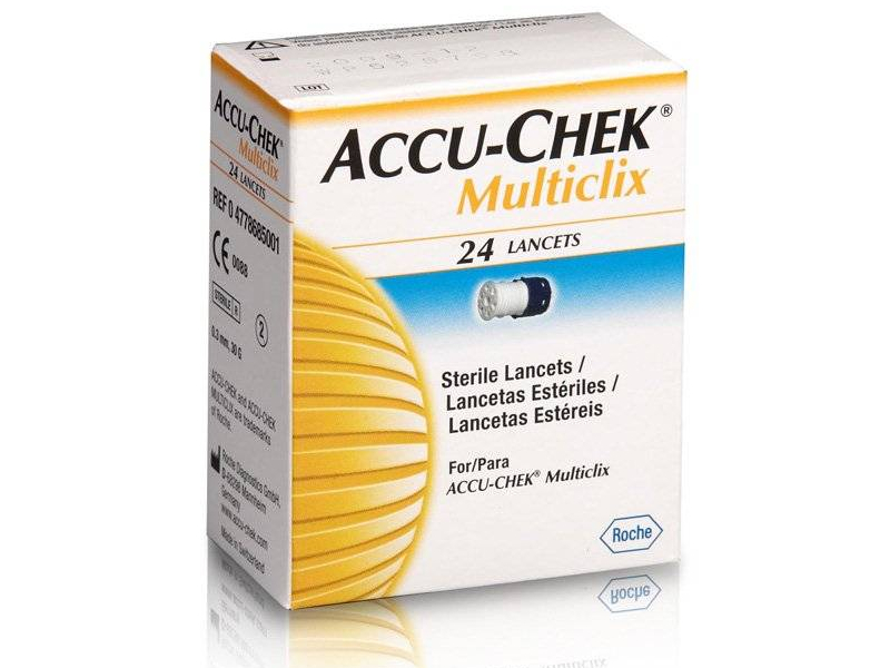 Accu-Chek - Аксессуар Accu-Chek Multiclix 24шт ланцеты