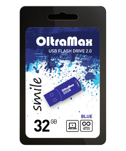 Oltramax 32Gb - OltraMax Smile Blue OM032GB-Smile-Bl