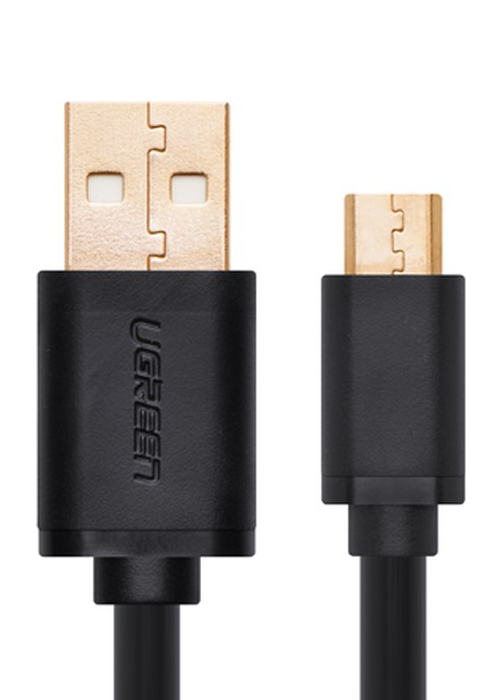  Аксессуар Ugreen Premium USB 2.0 to Micro USB 0.5m Black UG-10835