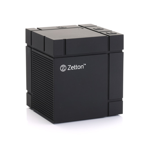  Колонка Zetton Large Cube Soft Touch Black ZTBSBCUBFB