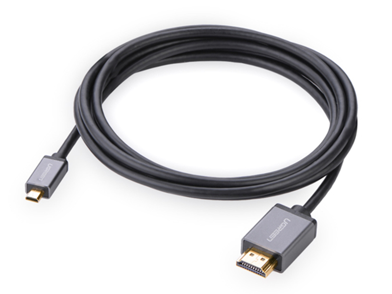  Аксессуар Ugreen HDMI - Micro HDMI 3m Black UG-10143