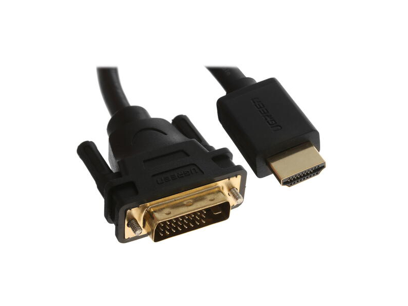  Аксессуар Ugreen HDMI 19M / DVI 25M 1m UG-30116