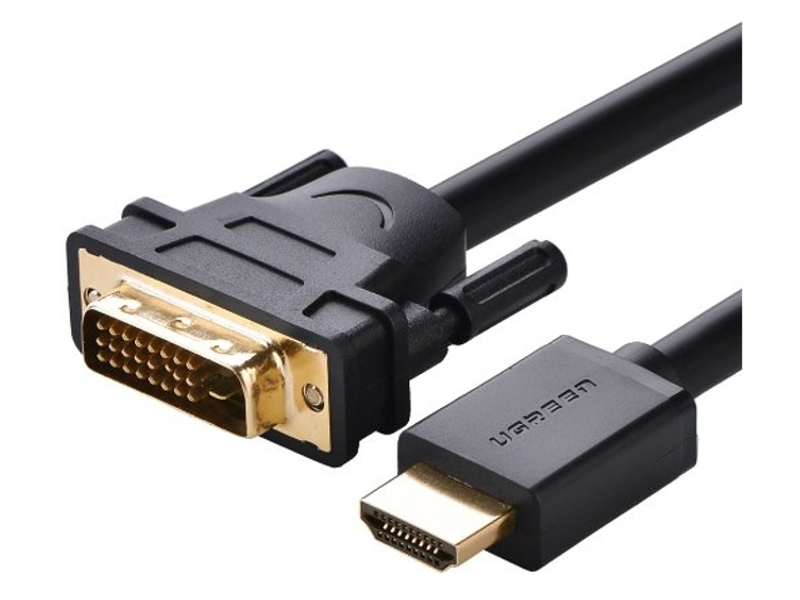  Аксессуар Ugreen HDMI 19M / DVI 25M 3m UG-10136
