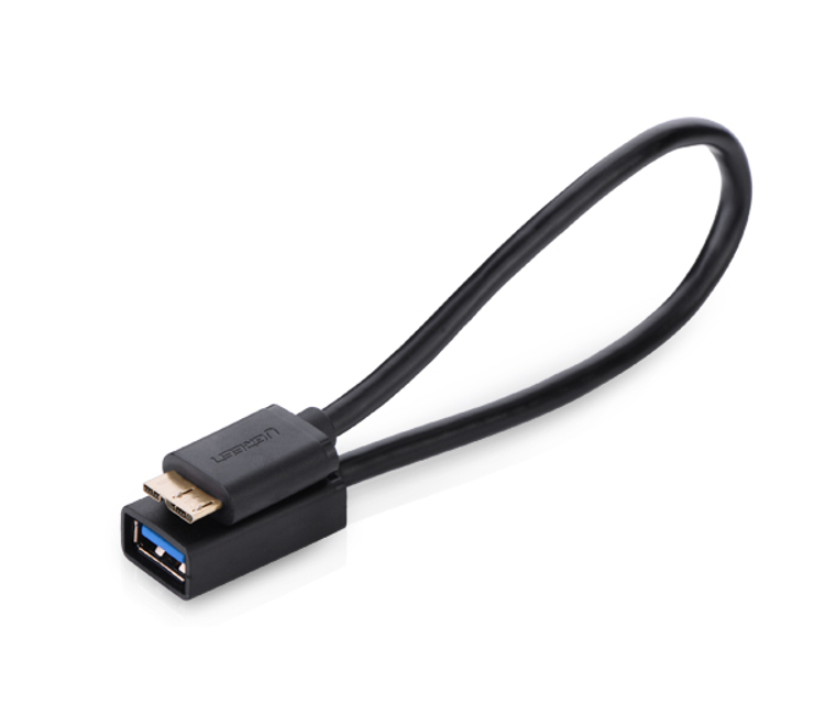  Аксессуар Ugreen Premium USB 3.0 AF - Micro USB 0.2m Black UG-10816