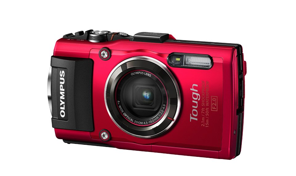 Olympus Фотоаппарат Olympus Stylus Tough TG-4 Red