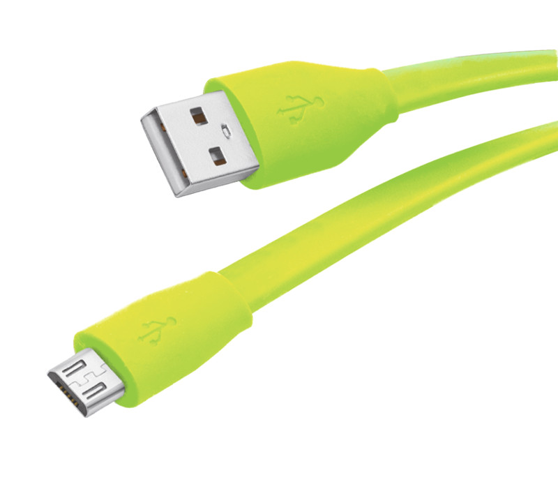 Partner Аксессуар Partner USB 2.0 M - microUSB M 1м ПР032977 Green