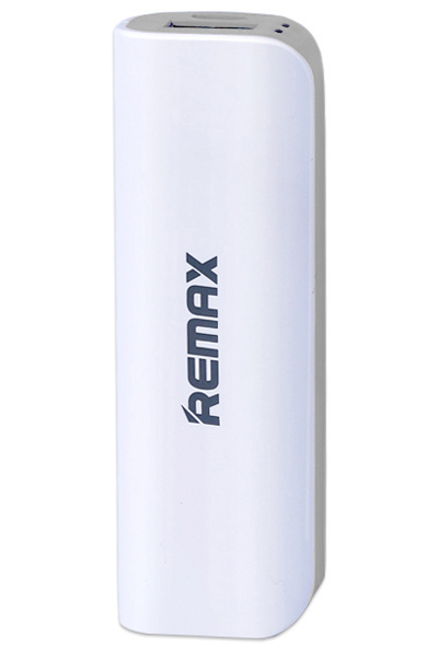  Аккумулятор Remax Power Bank Mini 2600 mAh White-Grey