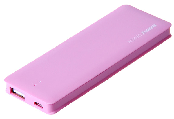  Аккумулятор Remax Power Bank Candy bar 5000 mAh Pink